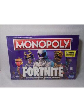 Monopoly: Fortnite Edition Board Game Inspired by Fortnite Video Game